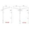 Cột đèn chiếu sáng đường phố HP-05
