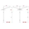 Cột đèn chiếu sáng đường phố HP-10