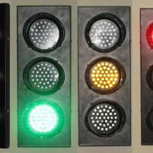 Đèn tín hiệu giao thông D100 3 màu – Xanh, Vàng, Đỏ